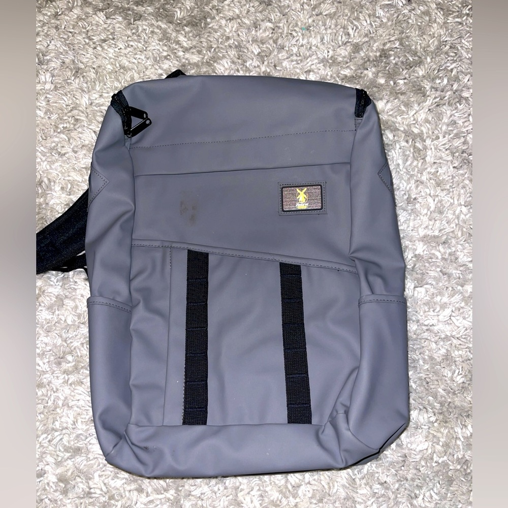 Origaudio Finley Mill Collection Backpack Gray 19.5L Engraved Forrester NWT